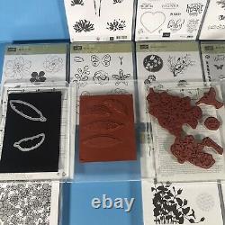 Stampin Up! Lot of 14 New Sets/2 Retired & 2 Pre-owned