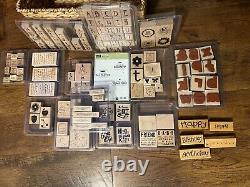 Stampin' Up Lot of 14 sets plus Happy Birthday set from HL