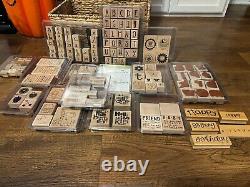 Stampin' Up Lot of 14 sets plus Happy Birthday set from HL