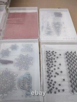 Stampin' Up! Lot of 19 Stamp Sets include some dies Some New ALL Nice