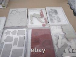 Stampin' Up! Lot of 19 Stamp Sets include some dies Some New ALL Nice