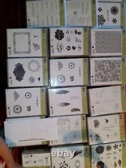 Stampin Up Lot of 260 New Stamp Sets 36 Used pls read description and see pics