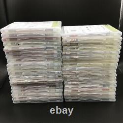 Stampin Up! Lot of 37 Stamp Sets Unmounted Cling Stamps DVD style Cases