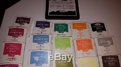 Stampin Up Lot of 40 Different Colors Water-based Ink Pads Set + Stampin' Scrub