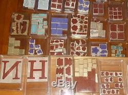 Stampin Up Lot of 41 Boxed Stamp Sets 300+ Stamps New & Used Various