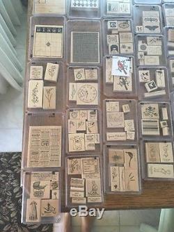 Stampin Up Lot of 45 Boxed Stamp Sets 272 Stamps + 6 My Acrylix 2 Books And More
