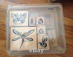 Stampin' Up! Lot of 46 Stamp Sets Many Rare and Discountinued