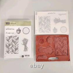 Stampin' Up Lot of 48 Poly & Rubber Cling Stamp Sets 4 Incomplete