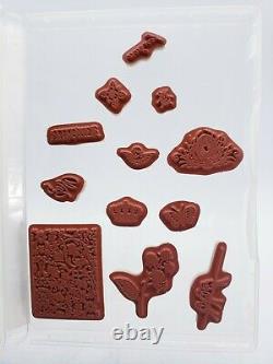 Stampin' Up Lot of 8 Mixed Stamp Sets Confetti, Merry Little Christmas, +