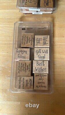 Stampin' Up Lot of 8 Sets