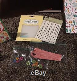 Stampin' Up! Lot of Clear Mount Stamp Sets, Card Tree, Die Cuts, DSP, and More