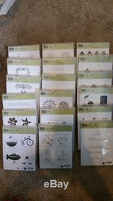 Stampin' Up! Lot of Various Sets (many brand new!)