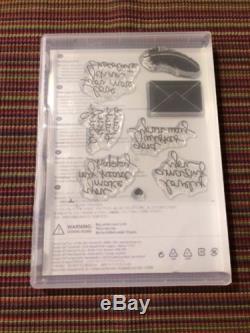 Stampin Up Lovely Amazing You Photopolymer Clear Mount Set of 8 NEW