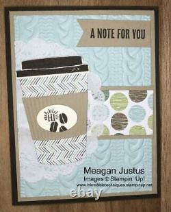 Stampin' Up! MERRY CAFE, COFFEE CAFE Stamp Sets, DIES, 3 STYLES DSP NEW #2