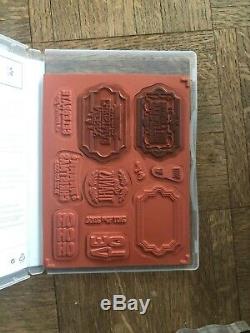 Stampin Up MERRY LITTLE LABELS, LABELS OF LOVE stamp sets & LOTS OF LABELS Dies