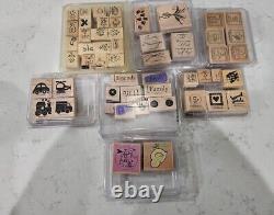 Stampin'Up! Make It Count, Going Somewhere, Hand Made Stamps Rubber Rare Retired