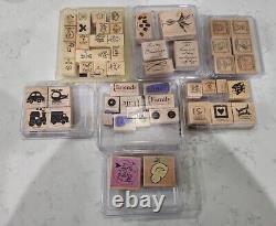 Stampin'Up! Make It Count, Going Somewhere, Hand Made Stamps Rubber Rare Retired