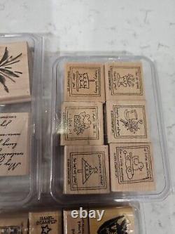 Stampin'Up! Make It Count, Going Somewhere, Hand Made Stamps Rubber Rare Retired