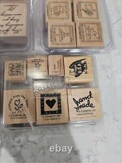 Stampin'Up! Make It Count, Going Somewhere, Hand Made Stamps Rubber Rare Retired