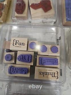 Stampin'Up! Make It Count, Going Somewhere, Hand Made Stamps Rubber Rare Retired