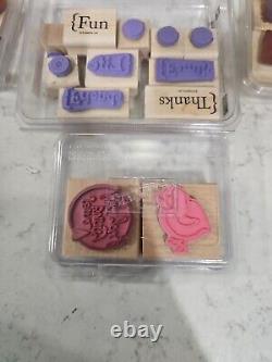 Stampin'Up! Make It Count, Going Somewhere, Hand Made Stamps Rubber Rare Retired