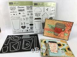 Stampin' Up! Merry Cafe & Coffee Cafe stamp sets with coordinating framlits