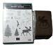 Stampin Up! Merry Moose-photopolymer stamp set & Moose Punch-New