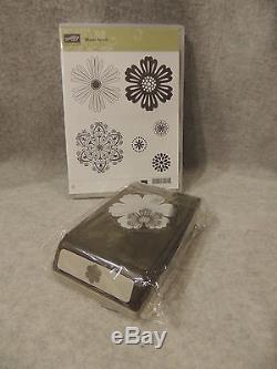 Stampin Up Mixed Bunch Stamp Set and Punch NIP