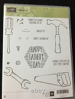 Stampin' Up! NAILED IT Stamp Set & BUILD IT Dies & URBAN DISTRICT NEW