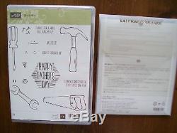 Stampin Up NAILED IT Stamp Set & BUILD IT Framelits Dies Tools