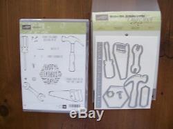 Stampin Up NAILED IT Stamp Set & BUILD IT Framelits NewithUnused