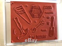 Stampin' Up NAILED IT stamp set and BUILD IT matching framelits NEW