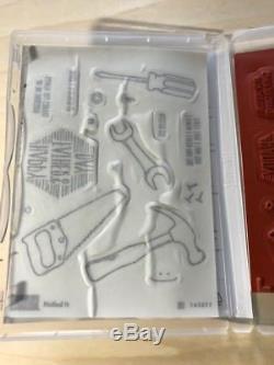 Stampin' Up NAILED IT stamp set and BUILD IT matching framelits NEW