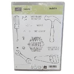Stampin Up Nailed It 16 Cling Stamp and Die Set 143077