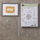 Stampin Up Nailed It Build It Framelits Dies Bundle Tool Clear Rubber Stamps Set