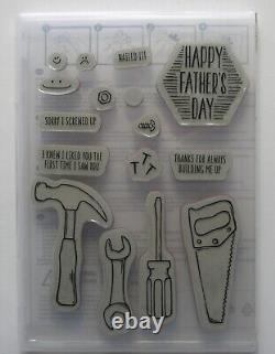 Stampin Up! Nailed It stamp set & Build It Framelits Dies Father's Day