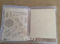 Stampin Up! Nailed It stamp set with matching Build it thinlits NEWithRETIRED