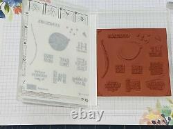 Stampin' Up! New Birthday Party LOT 5 Stamp Sets Retired