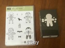 Stampin' Up! New Cookie Cutter Halloween stamp set Cookie Builder Punch Bundle