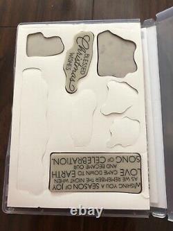 Stampin Up Night in Bethlehem Stamp & Die SetsUsed Free Shipping