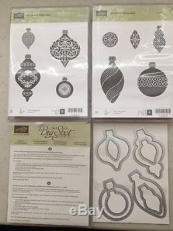 Stampin' Up! ORNAMENT KEEPSAKES Stamp Sets and HOLIDAY ORNAMENTS Framelits