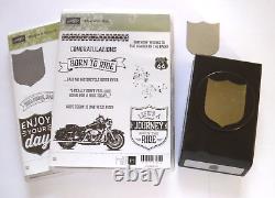 Stampin Up! One Wild Ride stamp set + Badges & Banners + Punch bundle & Card lot