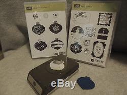 Stampin Up Ornament Punch 2 Stamp sets MUST SEE