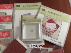 Stampin Up Paper Pumpkin Kits Lot Clear Block D Stamps Set