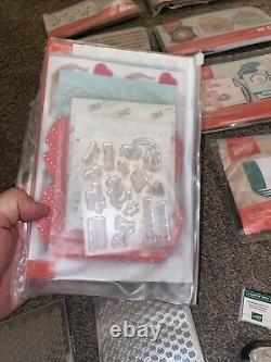 Stampin' Up! Paper Pumpkin Stamp Sets Lot of 13- 2019-2021 Plus Extras