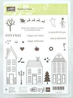 Stampin Up Polymer Holiday Home Stamp Set