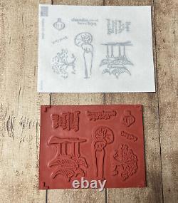 Stampin' Up Power of Hope New Rubber Stamp Set No Longer Available