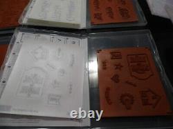 Stampin' Up! RETIRED Stamp Sets Lot Of 20 Various Stamp Sets Mostly Unused