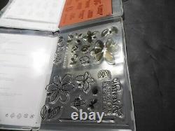 Stampin' Up! RETIRED Stamp Sets Lot Of 20 Various Stamp Sets Mostly Unused