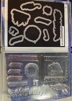 Stampin' Up! RETIRED lot of 16 Stamp Sets 7 include dies